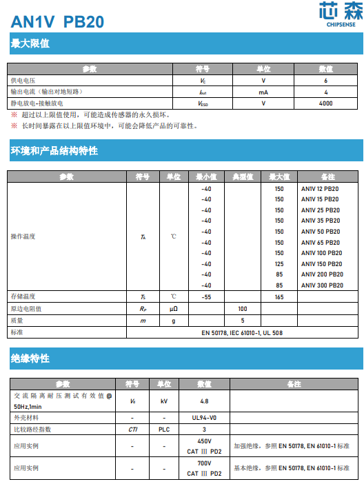 电流传感器