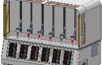 PS-6205S桌面式六工位弹簧压力试验机的特性