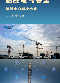臨配供電用電安全# #電氣安全 #人工智能 #物聯網 智慧用電