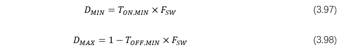 BUCK电路占空比最小值和<b class='flag-5'>最大值</b>的限制因素