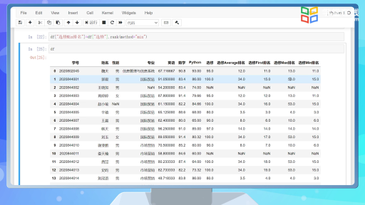  數據排序(2)#Python數據分析 
