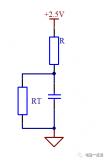 通过简单的ntc电阻分压进行测量的方法