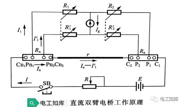 直流<b class='flag-5'>双臂</b>电桥的工作原理 单臂电桥与<b class='flag-5'>双臂</b>电桥主要区别