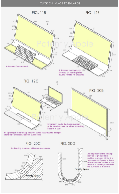 <b class='flag-5'>苹果</b>新专利获批 未来<b class='flag-5'>iMac</b>或配有屏幕曲面玻璃