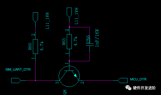 三极管电平转换电路<b class='flag-5'>加速电容</b>的作用