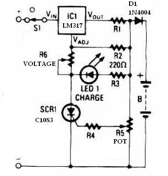 lm317<b class='flag-5'>充电器</b>电路图