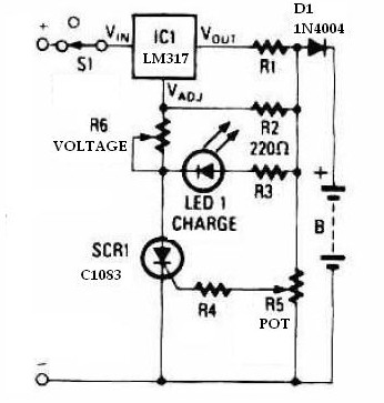 lm317<b class='flag-5'>充電器</b>電路圖