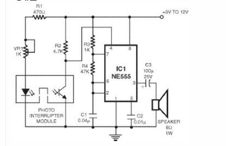 采用555定時<b class='flag-5'>器</b>電路的<b class='flag-5'>煙霧</b><b class='flag-5'>探測器</b>