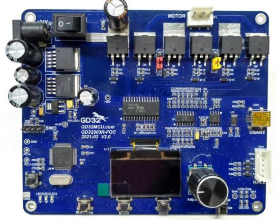 GD32303R-FOC电机控制解决方案