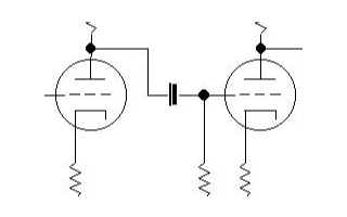 真空管的几种基本电路结构（屏极接地电路 共阴极接地电路 共栅极接地电路）