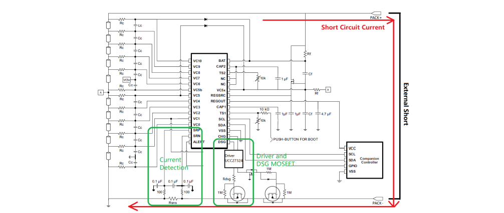 高串数<b class='flag-5'>锂电池</b>包短路保护电路的设计及考虑因素
