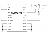 圣邦微電子四路低壓側驅動器SGM42403簡述