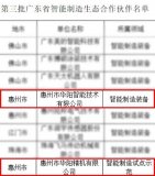 华阳集团旗下再添两家控股子公司入选“广东省智能制造生态合作伙伴名单”