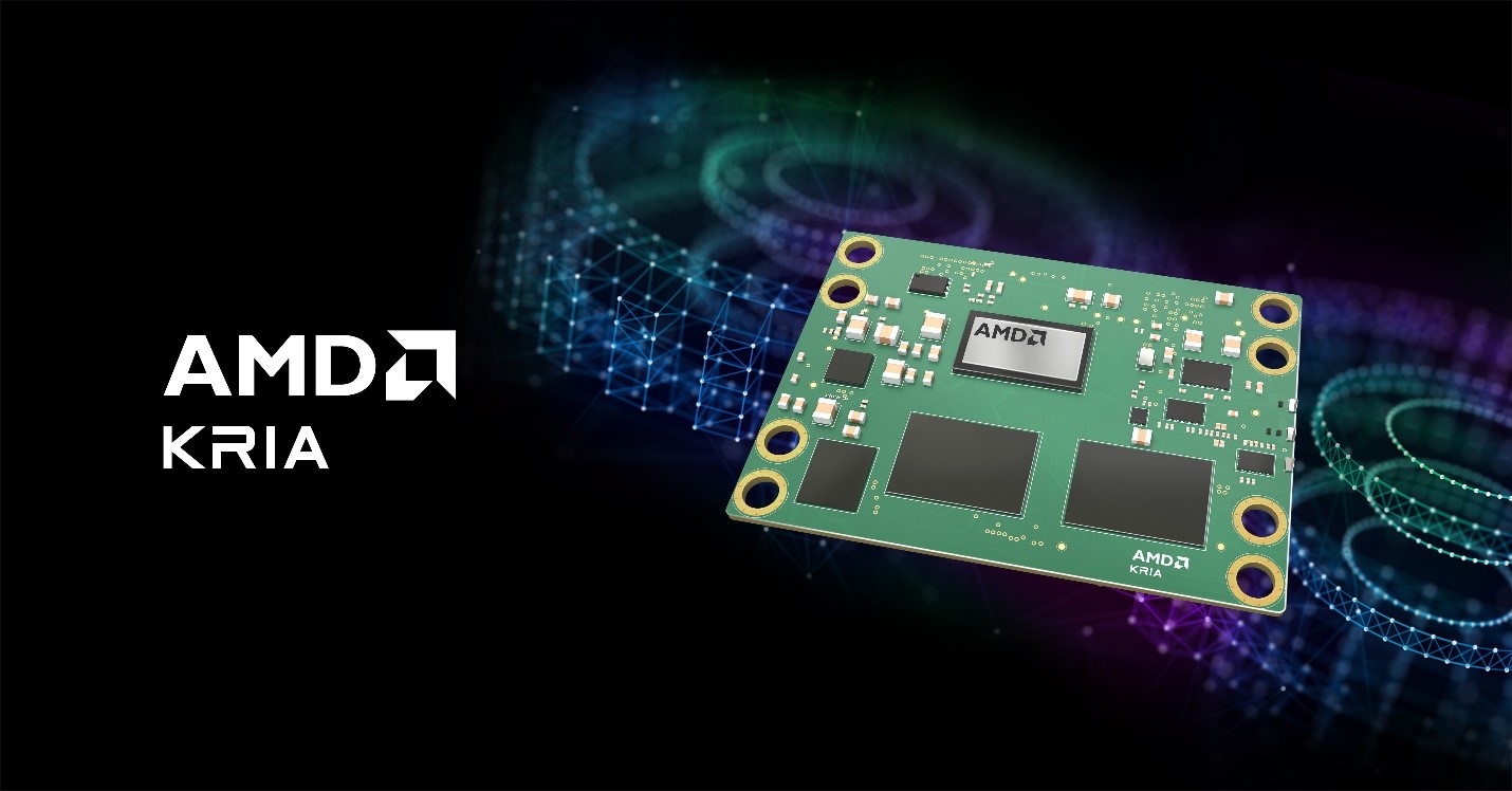 AMD 以面向工业与商业应用的 Kria K24 SOM 及入门套件加速边缘创新