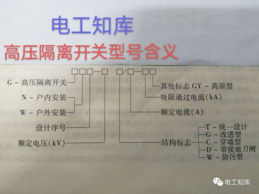 高压隔离开关的主要用途