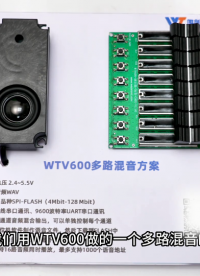 WTV600系列语音芯片用于多路混音方案