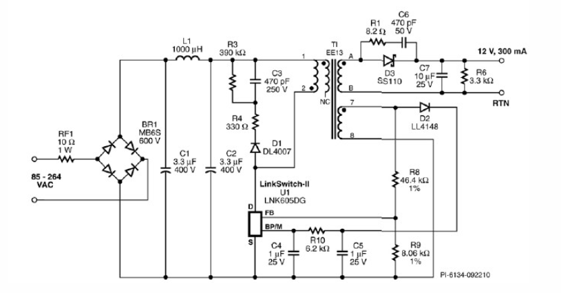 设计一个简单的高效Gu10 led<b class='flag-5'>灯泡</b>驱动器电源<b class='flag-5'>电路</b>