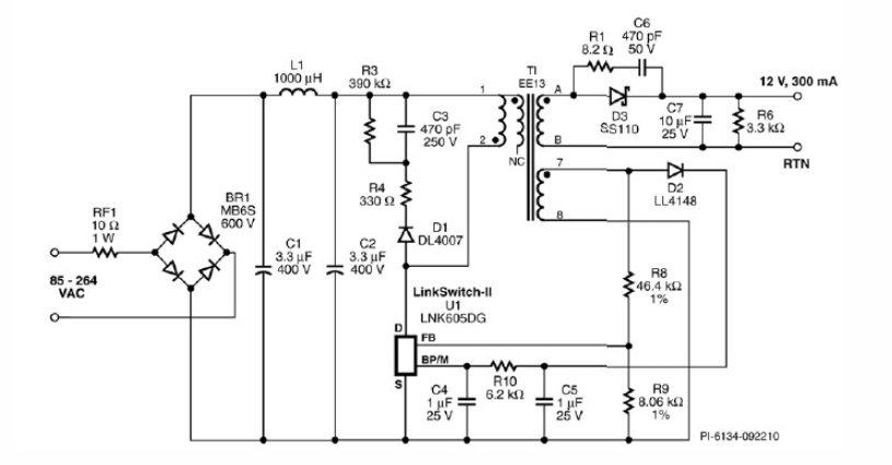 设计一个简单的高效Gu10 <b class='flag-5'>led</b><b class='flag-5'>灯泡</b>驱动器电源电路