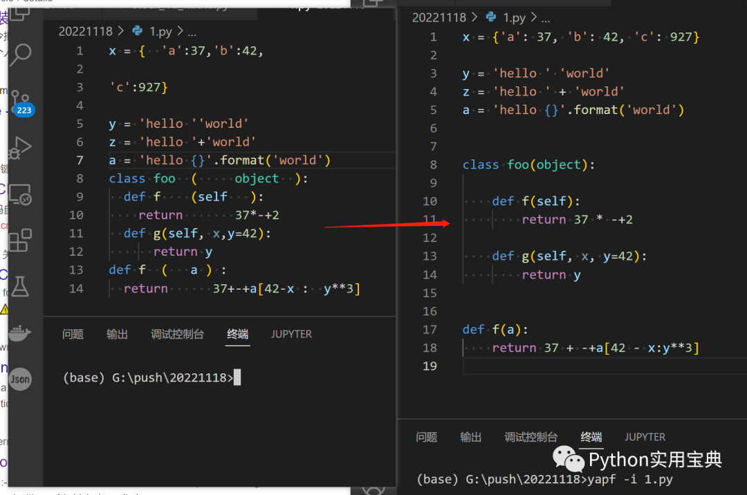 Yapf：一个格式化 <b class='flag-5'>Python</b> 代码的好帮手