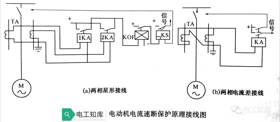 高压电机常用保护原理