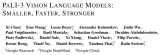 谷歌重磅新作PaLI-3：视觉语言新模型！更小、更快、更强