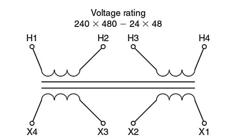 具有雙電壓<b class='flag-5'>額定值</b>的變壓器配置