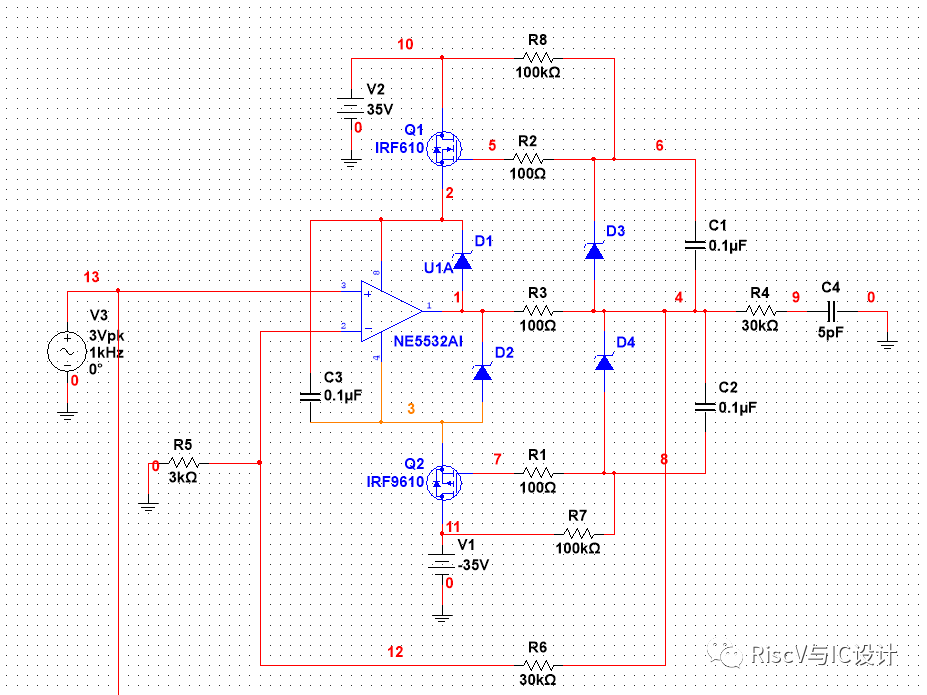 经典电路分析：扩展运放输出电压范围