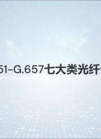 别说你不知道光纤有这七种类型!G.651~G.657有啥区别？