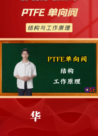 PTFE单向阀 结构与工作原理# #电路知识 #单片机 #硬核拆解 #结构数据  