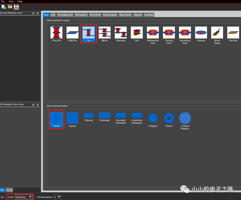 如<b class='flag-5'>何在</b>Cadence Allegro软件中制作<b class='flag-5'>过孔</b>