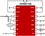 单相直流无刷<b class='flag-5'>马达</b>驱动芯片KPE90772B产品概述