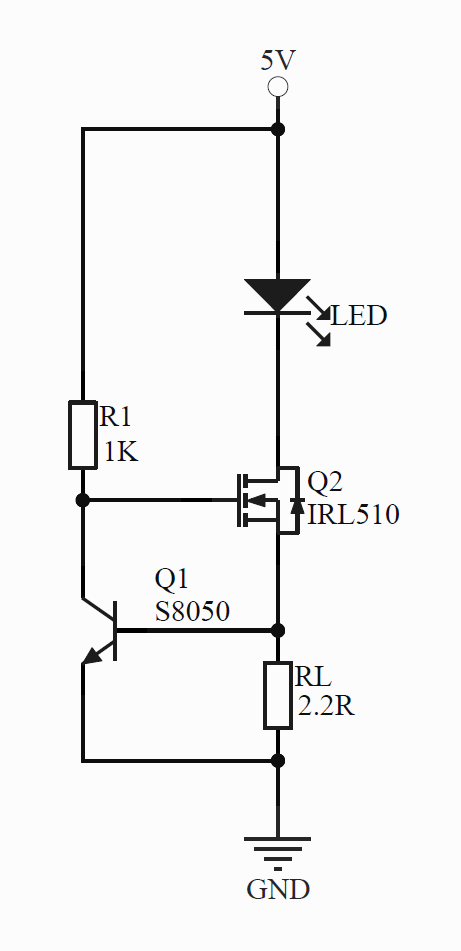 led