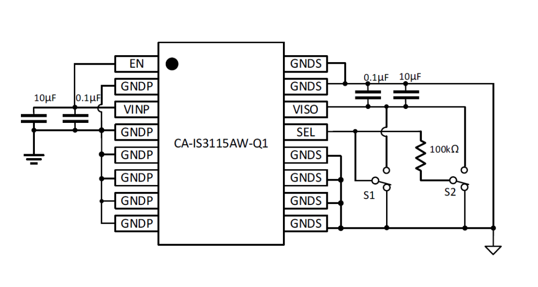 川土微电子发布CA-IS3115AW-Q1 DC-DC转换器芯片