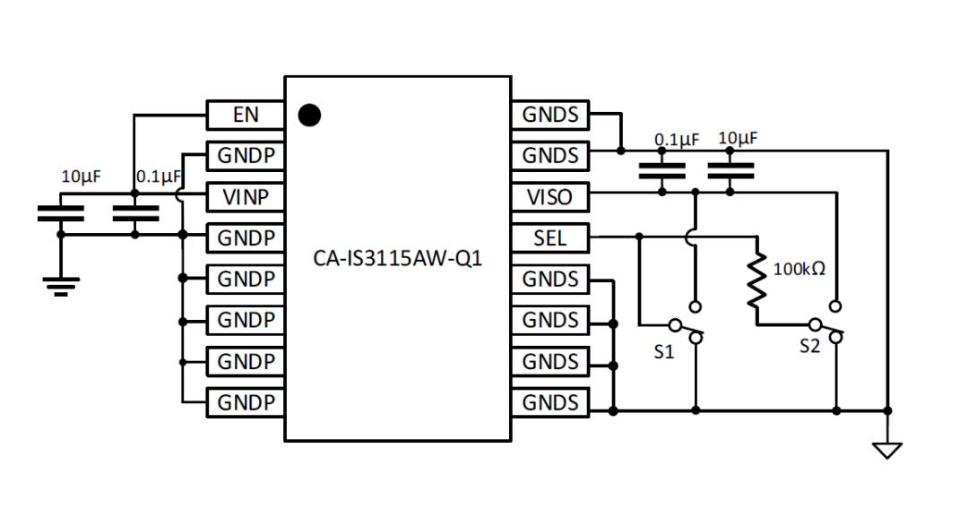 川土微電子發(fā)布CA-IS3115AW-Q1 DC-DC轉(zhuǎn)換器芯片