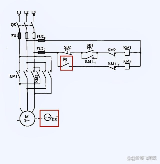 介绍一下通过速度继电器控制异步电动机反接制动的控制电路
