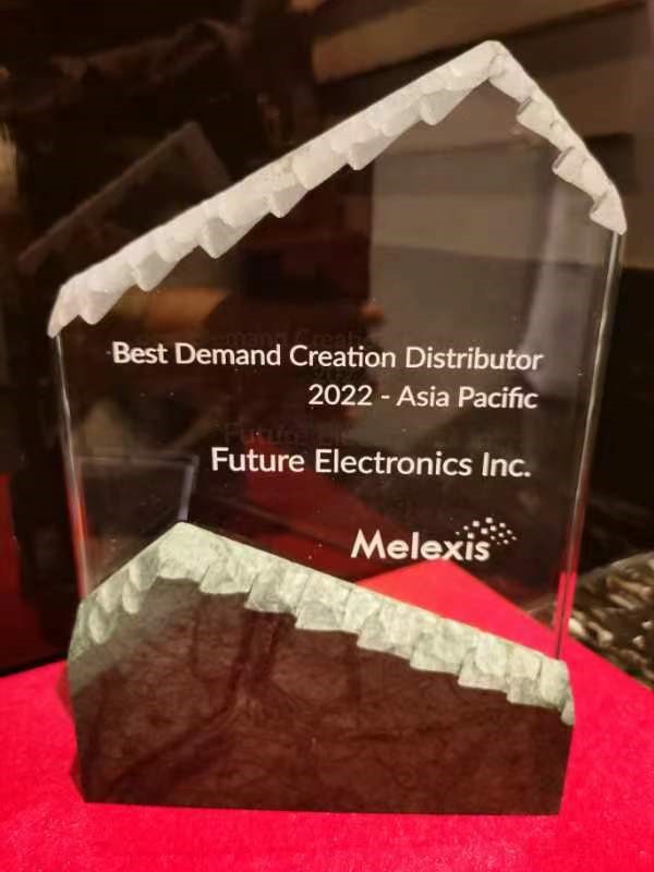 富昌电子获颁Melexis “亚太区最佳需求创造代理商”奖