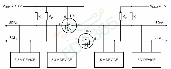 <b class='flag-5'>I2C</b>总线—<b class='flag-5'>电平</b><b class='flag-5'>转换</b>