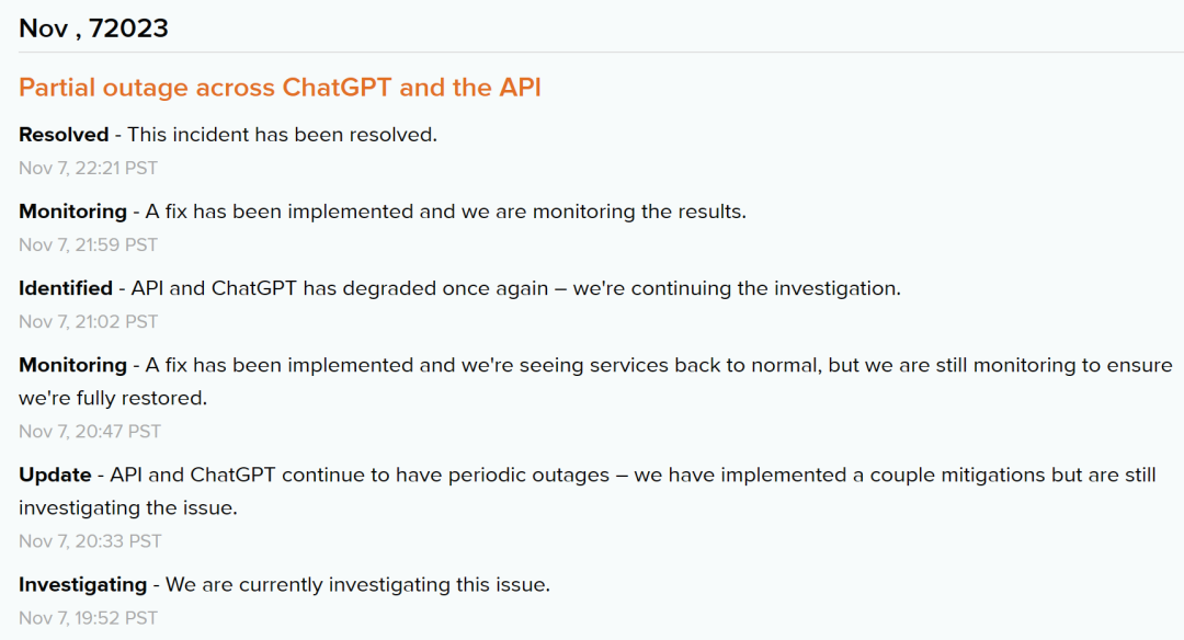 新版ChatGPT太火爆，导致宕机两小时？ 