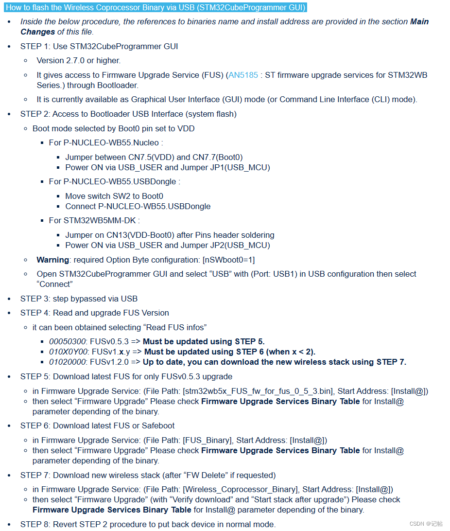 STM32WB55