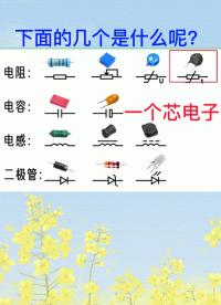 常用的元件符号之电阻#如何看懂电路图 #每天学习一点点 #知识分享 #关注我每天坚持分享知识 #电子基础知识 