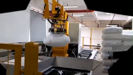 麦麸粉自动拆包投料机器人 拆垛机械手
