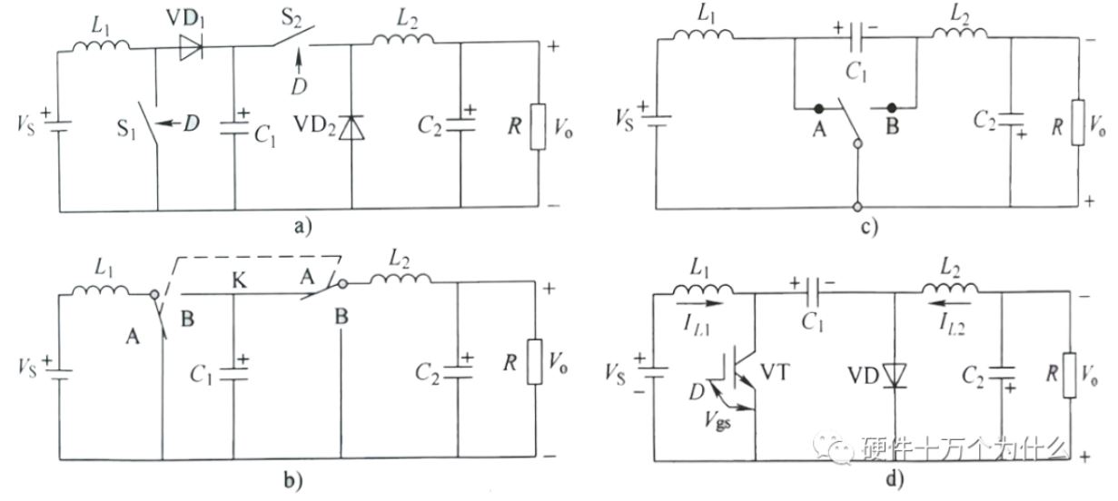 Cuk 拓撲電源原理及<b class='flag-5'>工作過程</b>解析