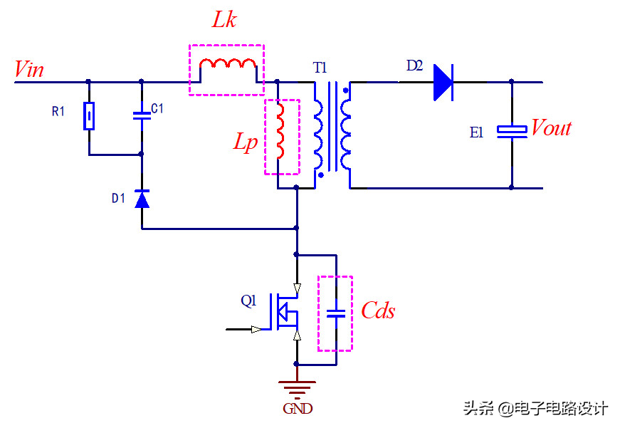 详<b class='flag-5'>解开</b>关电源RCD钳位电路工作过程，为什么它能够吸收能量？