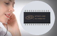 WT2605-24SS音频蓝牙录放语音芯片：标准蓝牙功能与多样化存储播放方式助力音频体验升级