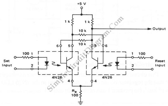 RS触发器电路原理图