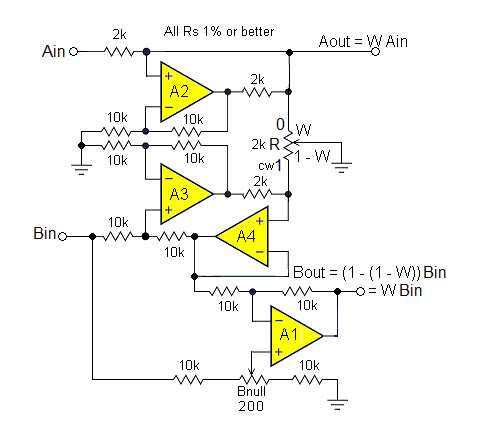 只要一个<b class='flag-5'>普通电位器</b>，就能实现双联<b class='flag-5'>电位器</b>同样的功能