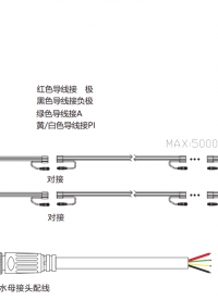 洗墙灯与控制器接线方式，使其实现全RGBW颜色控制#智能照明 