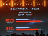 龙芯中科公布3A6000和Intel-i3 10100的实测成绩对比