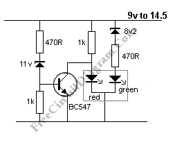 简单的电池<b class='flag-5'>监视器</b>电路图