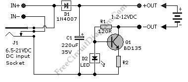 低成本<b class='flag-5'>通用电池</b><b class='flag-5'>充电器</b>电路原理图